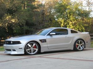 2010-2012 Ford Mustang V8 RKS Urethane Ground Effects Kit - 18014000