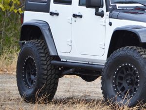 2007-2015 Jeep Wrangler RKS Carbon Fiber Flares Rear - 48012060