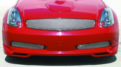2003-2007 Infiniti G35 Coupe Street Scene Urethane Front Bumper Lip GEN-2 - 950-70335