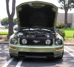 2005-2009 Ford Mustang GT Street Scene Urethane Front Bumper Lip - 950-70761
