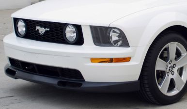 2005-2009 Ford Mustang V6 Street Scene Urethane Front Bumper Lip - 950-70762