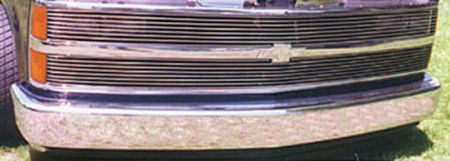Silverado Grille 88-93 Chevrolet Silverado Aluminum Polished Billet Series T-REX Grilles - 20025