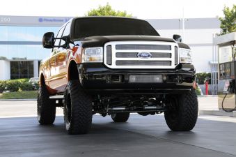 Super Duty Grille Overlay 05-07 Ford Super Duty Aluminum Polished 6 Piece Billet Series T-REX Grilles - 21561