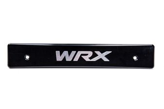 TurboXS WRX Black License Plate Delete for 2015-2017 Subaru WRX Base/LTD/Premium Turbo - WS15-LPD-BLK-WRX