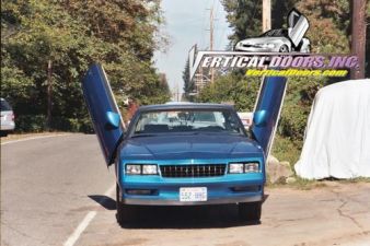 1979-1988 Chevy Monte Carlo Bolt-On Vertical Door Conversion Kit - VDI-VDCCHEVYMC7988