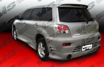 2003-2006 Mitsubishi Outlander K-Speed Rear Bumper by ViS - VIS-03MTOUT4DKSP-002