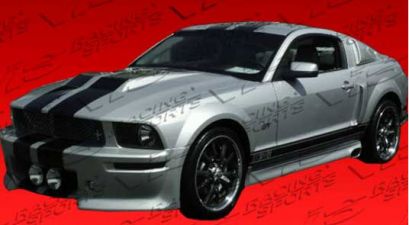 2005-2009 Ford Mustang 2dr Extreme FRP Body Kit by ViS - VIS-05FDMUS2DEX-099