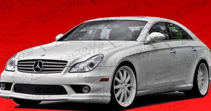 2005-2009 Mercedes CLS W219 4dr C Tech FRP Ground Effects Kit by ViS - VIS-05MEW2194DCTH-099