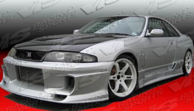 1995-1998 Nissan Skyline R33 GT-R 2dr Demon FRP Body Kit by ViS - VIS-95NSR33GTRDEM-099