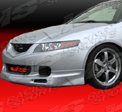 2004-2005 Acura TSX 4dr Techno R 2 FRP Front Lip Spoiler by ViS - VIS-04ACTSX4DTNR2-011
