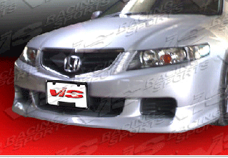 2004-2005 Acura TSX 4dr Type R 2 FRP Front Lip Spoiler by ViS - VIS-04ACTSX4DTYR2-011