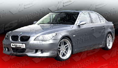 2004-2007 BMW 5 Series E60 4dr A Tech FRP Ground Effects Kit by ViS - VIS-04BME604DATH-099