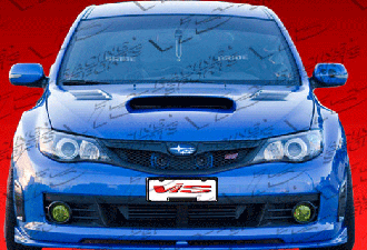 2008-2009 Subaru Impreza WRX 4dr HB 5dr Speed FRP Front Lip by ViS - VIS-08SBWRX4DZSP-011