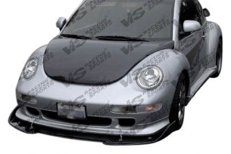 1998-2005 VW Beetle 2DR OEM Carbon Fiber Hood by ViS Racing - VIS-98VWBEE2DOE-010C