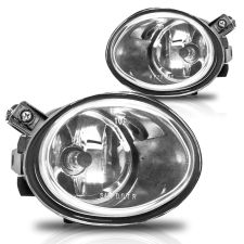 2001-2005 BMW M3 330i E46 Clear Fog Lights OE/Replacement Style - CFWJ-0081-C