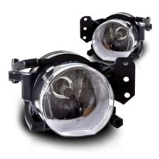 2004-2008 BMW 5-Series E60 Clear Fog Lights OE/Replacement Style - CFWJ-0161-C