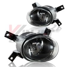 2005-2008 Audi A4 Clear Fog Lights OE/Replacement Style - CFWJ-0468-C