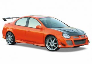 2003-2004 Dodge Neon Racing Series no flares Style Wings West Body K - WW-890810