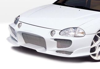 1993-1996 Honda Del Sol Racing Series Front Bumper Cover (Does Not Fit 97, Which Has No Fog Lights) by Wings West - 890571