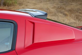 2005-2010 Ford Mustang 2dr Xenon Urethane Rear Window Scoops - XEN-12760