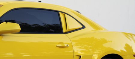 2010-2012 Chevy Camaro 2dr Xenon Urethane Rear Window Scoops - XEN-12910