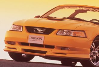 1999-2004 Ford Mustang 2dr Xenon Urethane Front Air Dam - XEN-4391