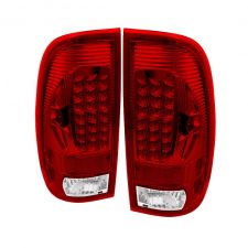 1997-2003 Ford F150 Styleside Red/Smoke LED Tail Lights - ALT-ON-FF15097-LED-RC