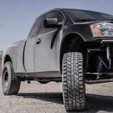 2004-2014 Nissan Titan BedSides Rear Fenders Wide-Body 4.5" Flare 3" Rise for 6.5' Bed - Pair - AFC-87