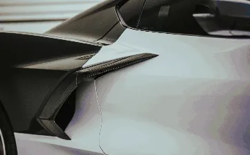 2020-2021 Chevrolet Corvette C8 Stingray Carbon Fiber Door Handle Cover - AC-DHC20CHC8