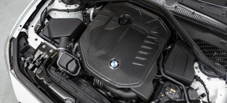 2015-2023 BMW M140i / M240i / M340i B58 Eventuri Black Carbon Engine Cover - B58F-CF-ENG