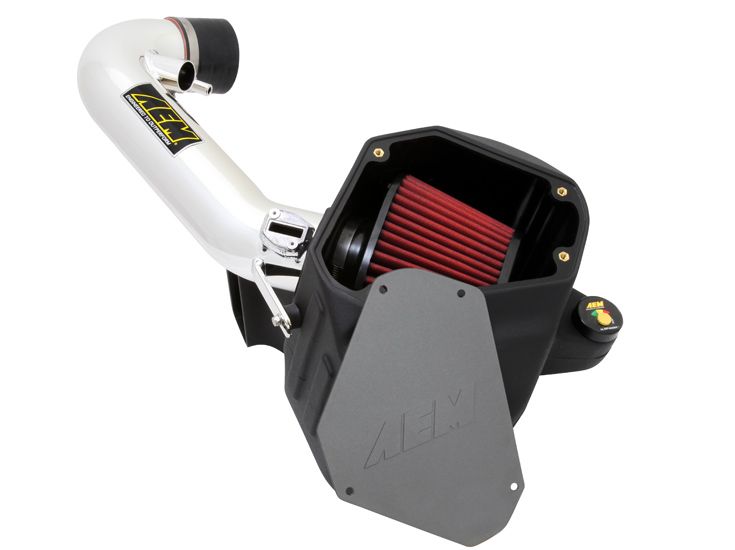 2011-2012 Ford Mustang 5.0L V8 AEM Cold Air Intake System - Polished
