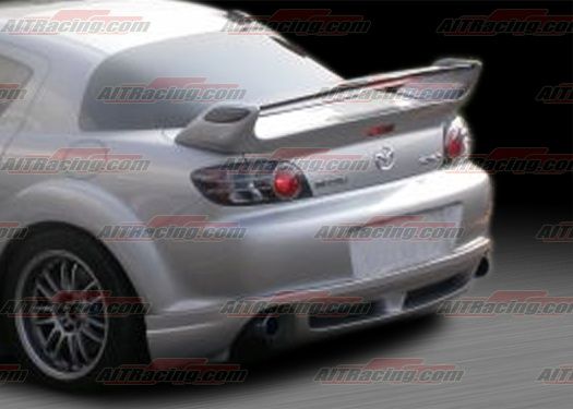 2004-2008 Mazda RX-8 RM Fiberglass Rear Spoiler Wing