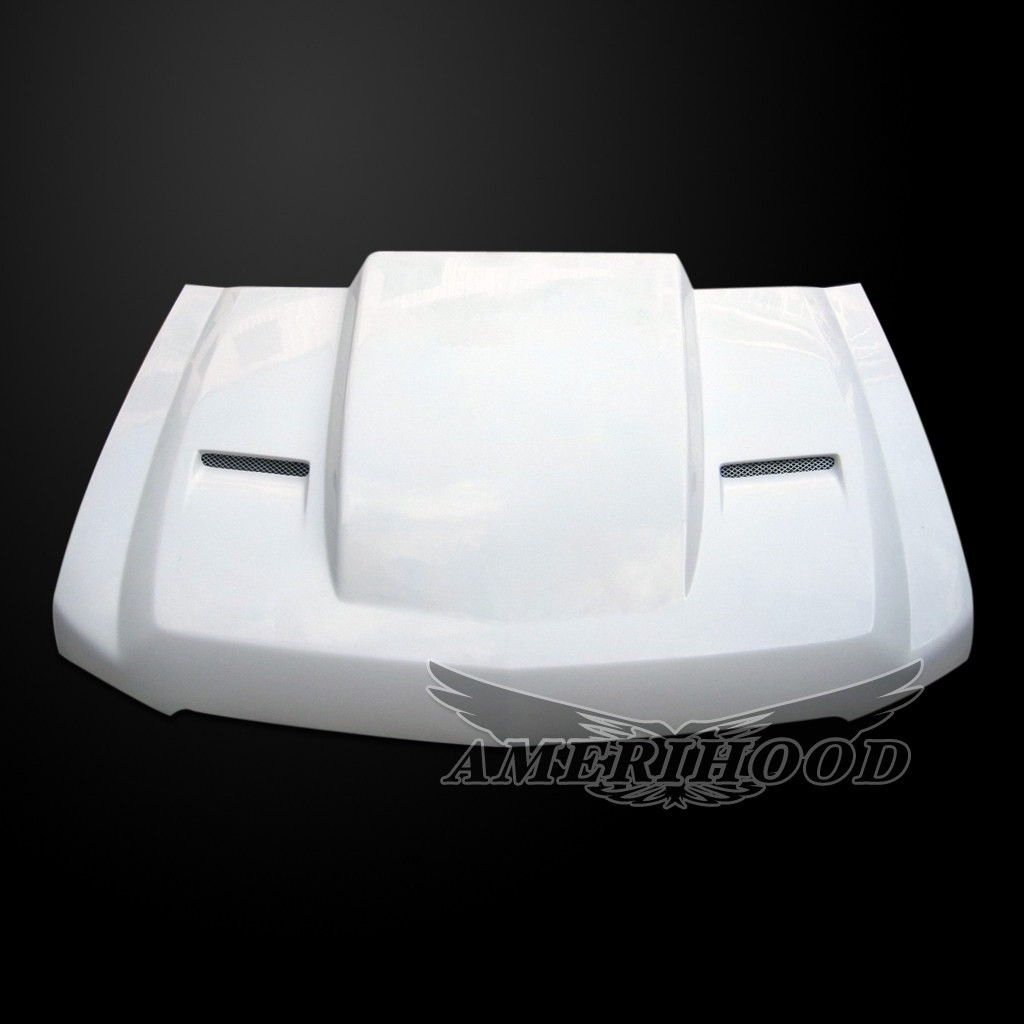20072014 Chevy Tahoe Amerihood Cowl DualFunctional Ram Air Fiberglass Hood AMHCT07AHCWLFHW