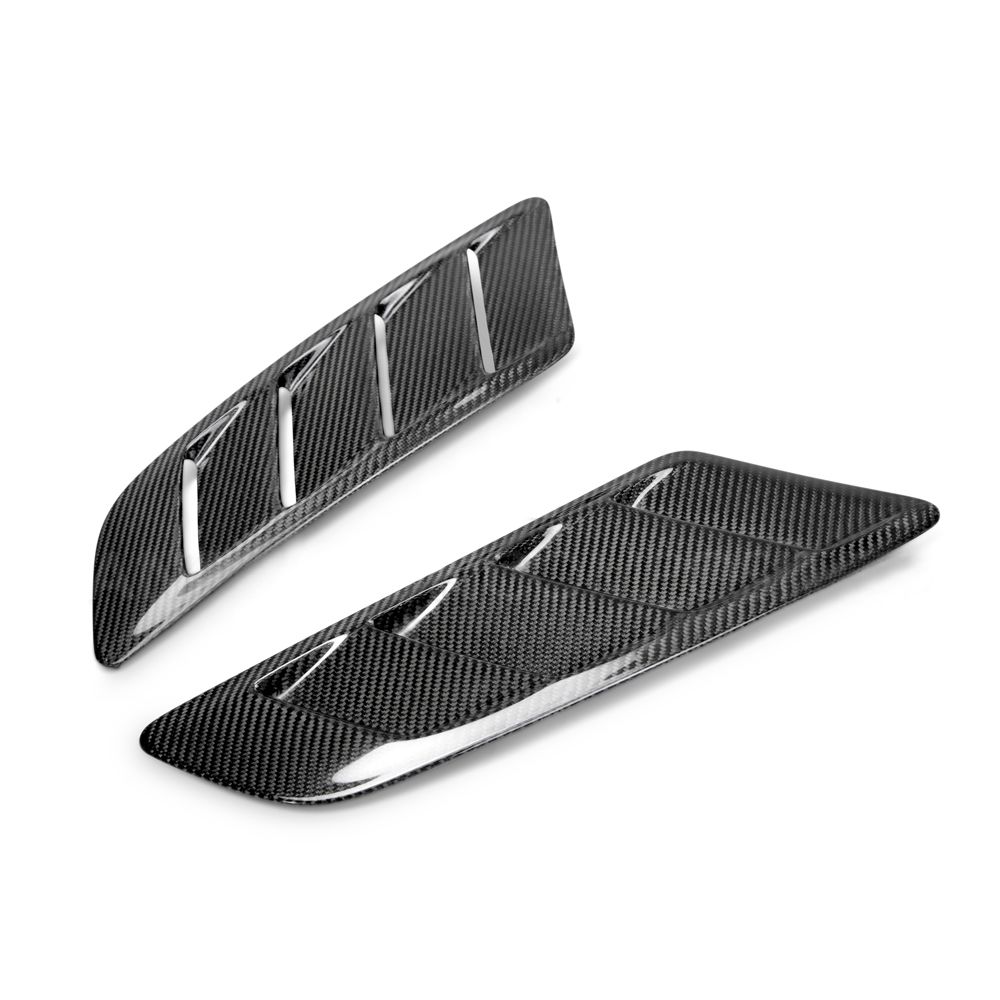 20152017 Ford Mustang GT TypeAB Carbon Fiber Hood Vents by Anderson