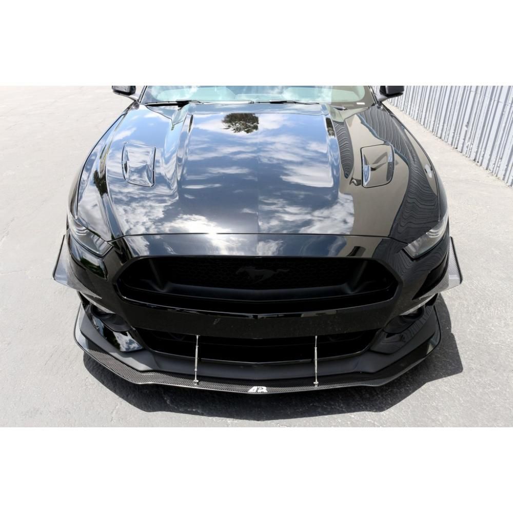 2015-2016 Ford Mustang APR Carbon Fiber Front Bumper Canards