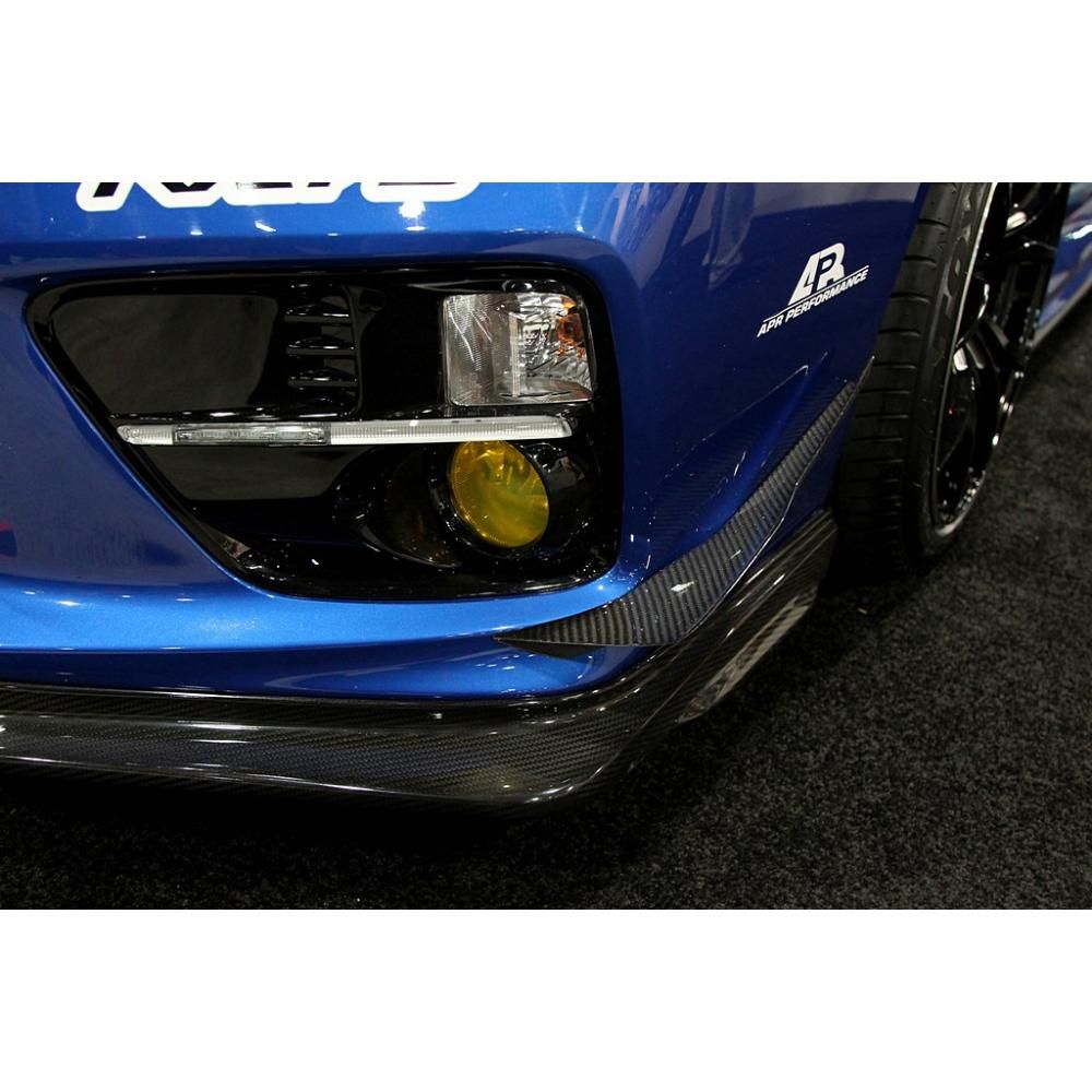 2015-2017 Subaru WRX APR Carbon Fiber Front Bumper Canards