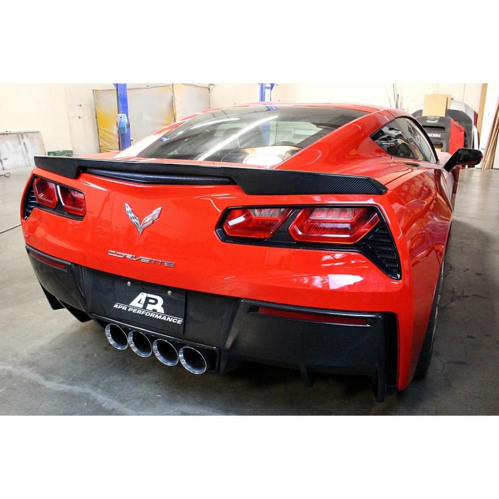 2014-2018 Chevy Corvette C7 APR Carbon Fiber Rear Spoiler Wing