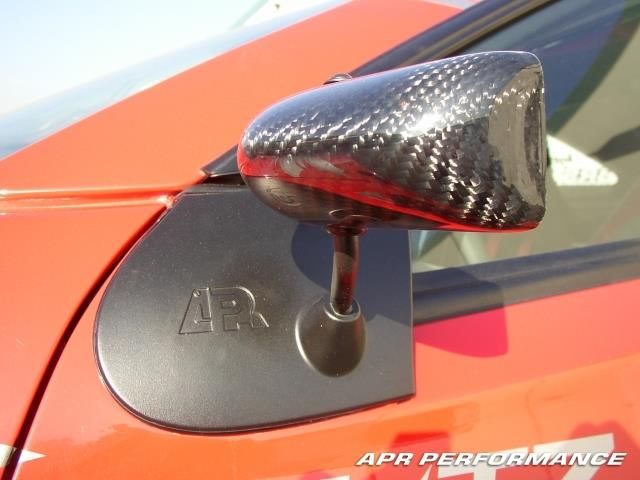 2000-2005 Toyota Celica APR Formula 3 Carbon Fiber Mirror - Black