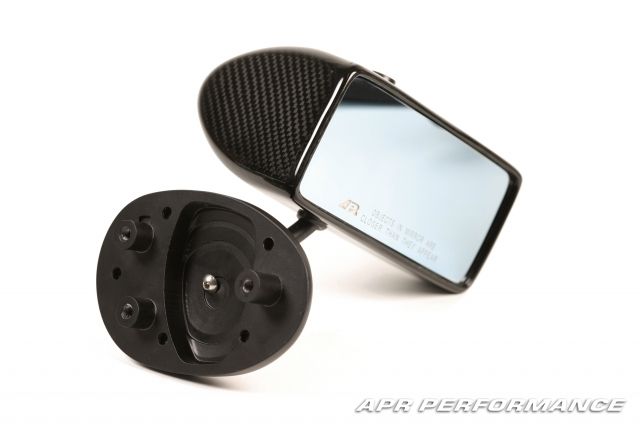 2009-2013 Nissan GTR R35 APR Formula 3 Carbon Fiber Mirror - Black
