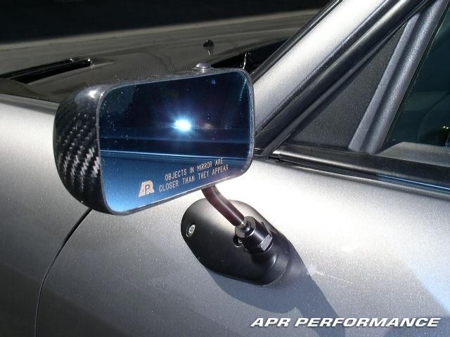 2000-2009 Honda S2000 AP1/AP2 APR Formula 3 Carbon Fiber Mirror - Black