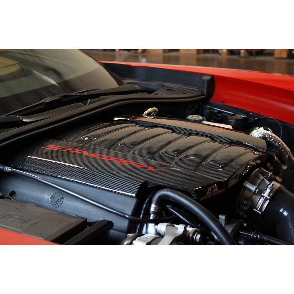 2014-2018 Chevy Corvette C7 APR Carbon Fiber Engine Plenum Cover