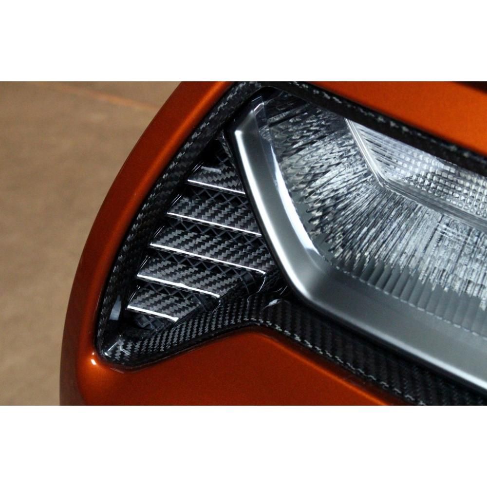 2014-2017 Chevy Corvette C7 APR Carbon Fiber Tail Light Bezels