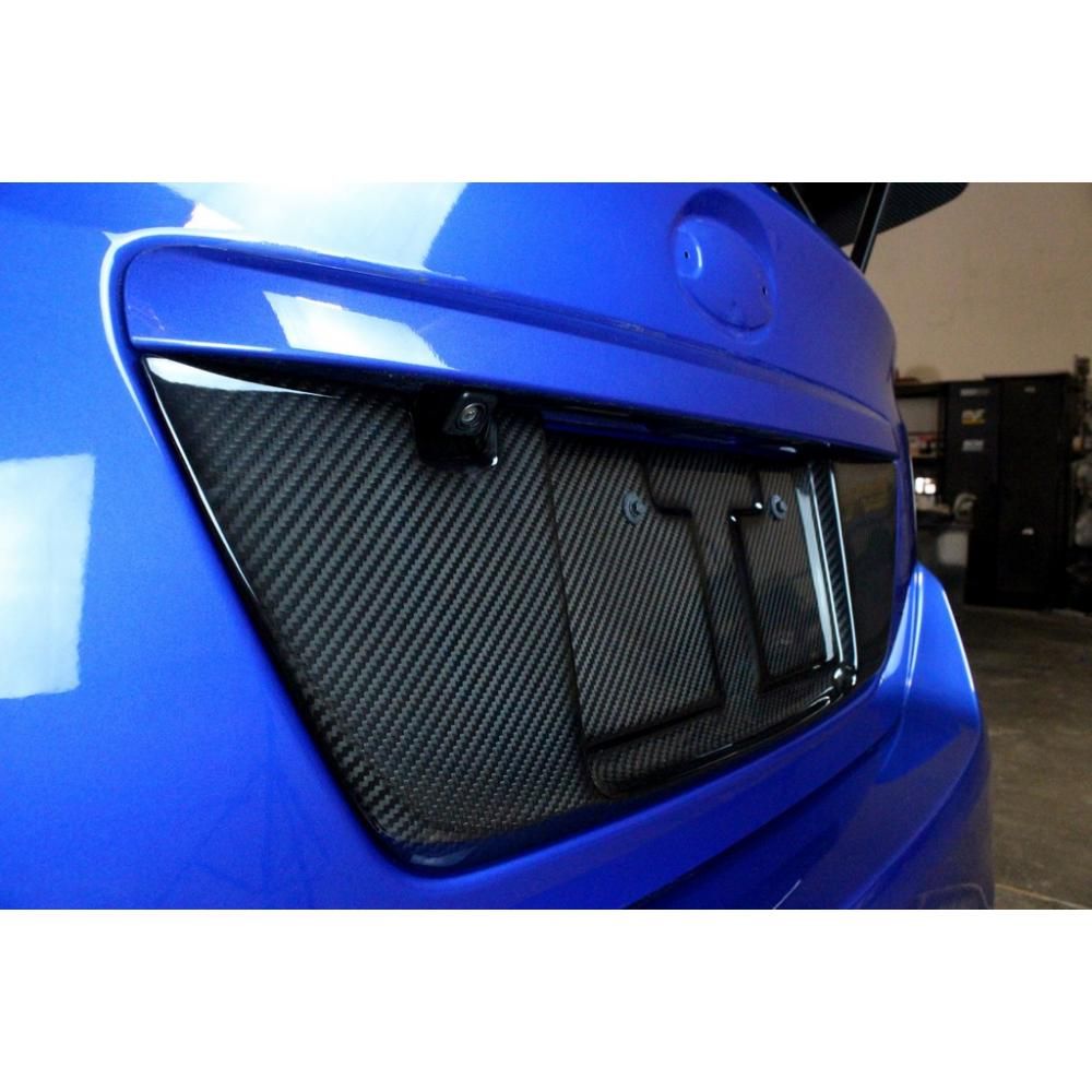 2015-2020 Subaru WRX & STI Sedan APR Carbon Fiber License Plate Backing