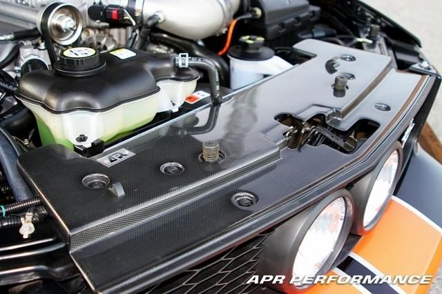 2005-2009 Ford Mustang APR Carbon Fiber Radiator Cooling Shroud Plate