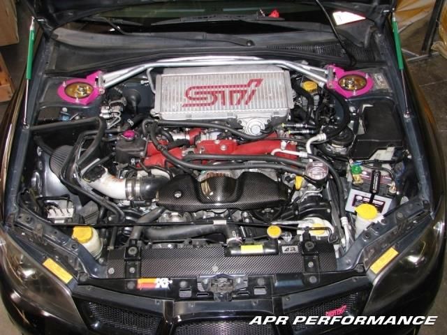 2006-2007 Subaru WRX/STi APR Carbon Fiber Radiator Cooling Shroud Plate