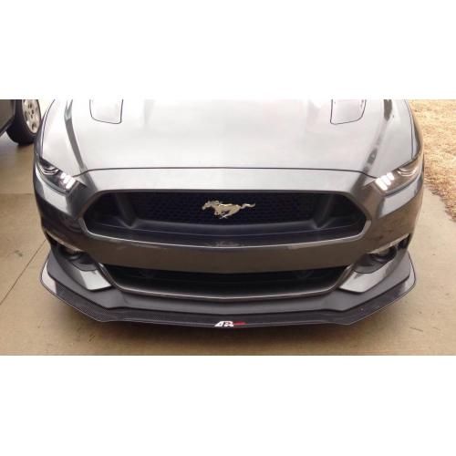 2015-2017 Ford Mustang w/Perf Pkg APR Carbon Fiber Front Splitter With Rods