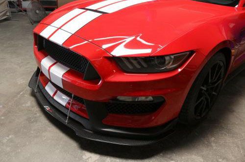 2015-2017 Ford Mustang Shelby GT350 APR Carbon Fiber Front Splitter + Rods
