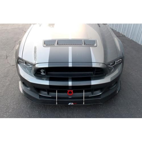 2011-2014 Ford Mustang Shelby GT500 APR Carbon Fiber Front Splitter With Rods