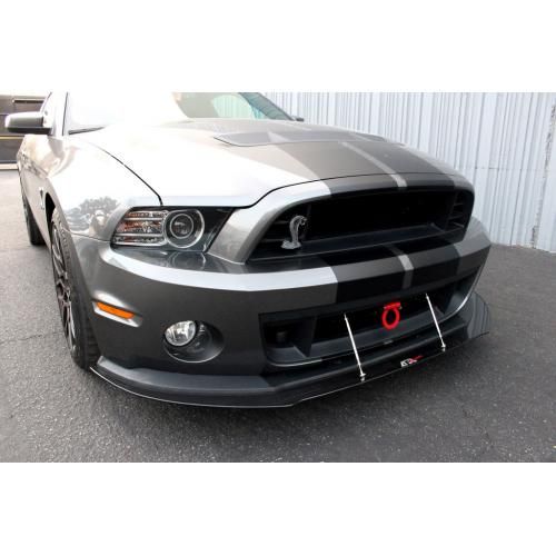 2011-2014 Ford Mustang Shelby GT500 APR Carbon Fiber Front Splitter With Rods