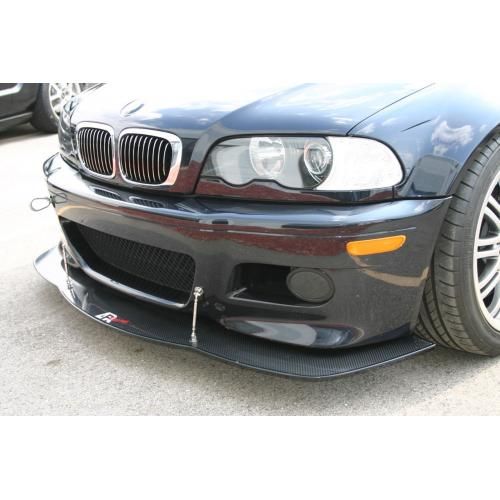 2001-2006 BMW E46 M3 APR Carbon Fiber Front Splitter With Rods